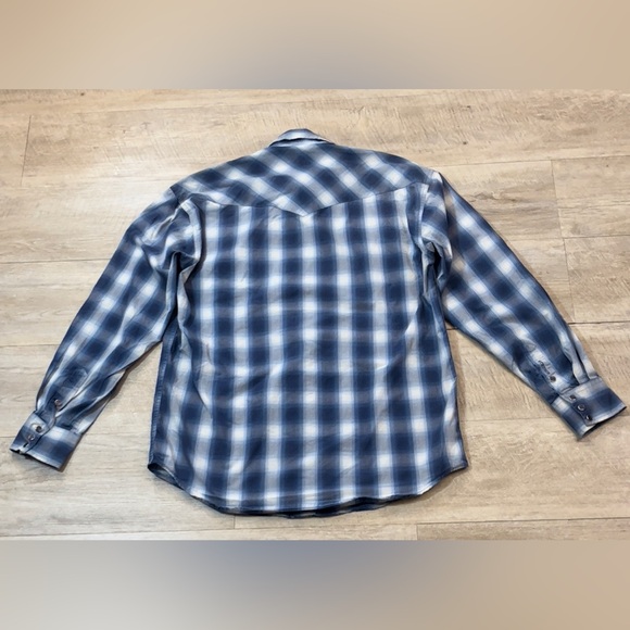 Stetson Men’s Cotton Pearl Snap Western Shirt Size Medium - Picture 8 of 9